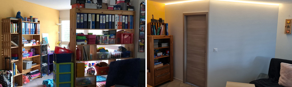 sb red renovation design creation une nouvelle chambre